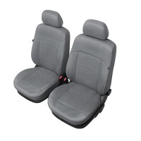 Sėdynių užvalkalai Toyota Corolla E160 (2013-2019) priekiniai Alcantara pilki