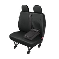 Sėdynių užvalkalai Iveco Daily V (2011-2014) dvivietė keleivio sėdynė su staliuku eko oda
