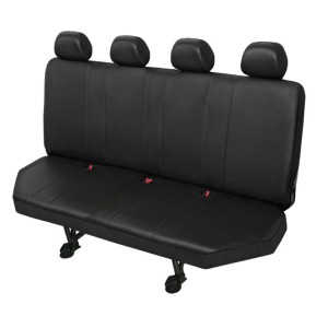 Sėdynių užvalkalai Nissan Interstar (2003-2010) keturvietė galinė sėdynė be kampų eko oda