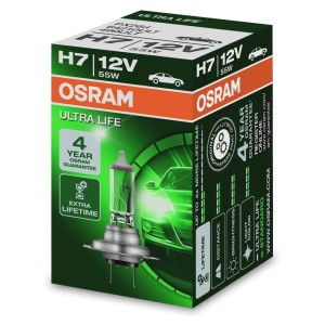 Automobilinė lemputė H7 55W Osram Ultra Life