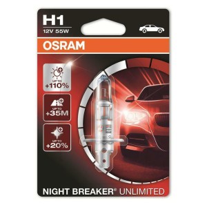 Automobilinė lemputė H1 55W Osram Night Breaker Unlimited