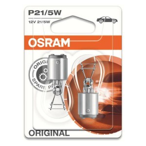 Automobilinės lemputės P21/5W 21/5W BAY15D Osram Original 2 vnt.