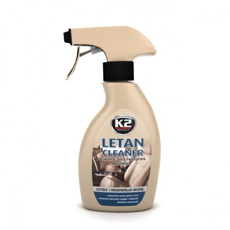 K2 Letan Cleaner purškiamas odos valiklis odinių sėdynių valymo priemonė 250ml