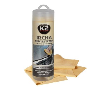 K2 Ircha sintetinės zomšos odos šluostė kėbului langams 66x43cm
