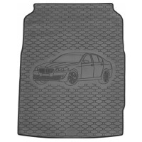 Guminis bagažinės kilimėlis BMW 5 serija F10 (2010-2017) Sedanas Rigum