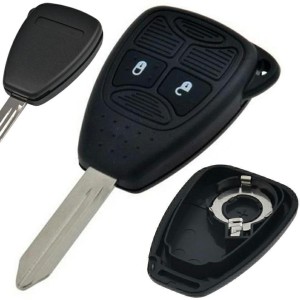 Užvedimo raktas Chrysler 300C Voyager PT Cruiser Neon rakto korpusas 2 mygtukai su geležte