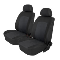 Modeliniai sėdynių užvalkalai Fiat Doblo II (2010➝) 2 vietų medžiaginiai